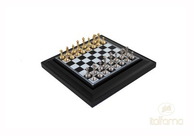 Professional Series Resin Chess Set with Gold & Silver Pieces