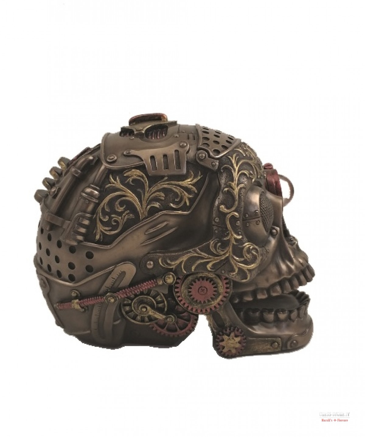 Statue SKULL WITH OPENABLE JAW online sale Italian SKULL WITH OPENABLE ...