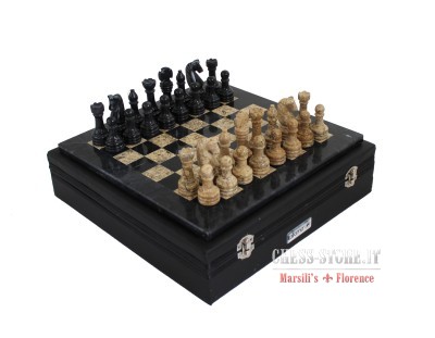 STARPPLE Weighty & Luxurious 16 inch Real Wooden Chess Set. Durable  Handmade Chess Board Game Sets with Storage for 4.0” Classic & Heavy 34  Wooden